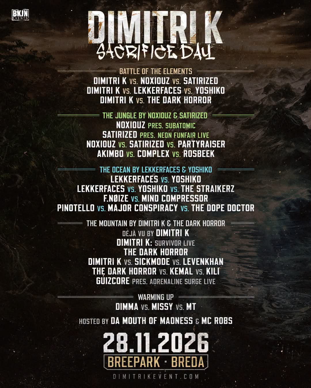 Dimitri K - Sacrifice Day 2026