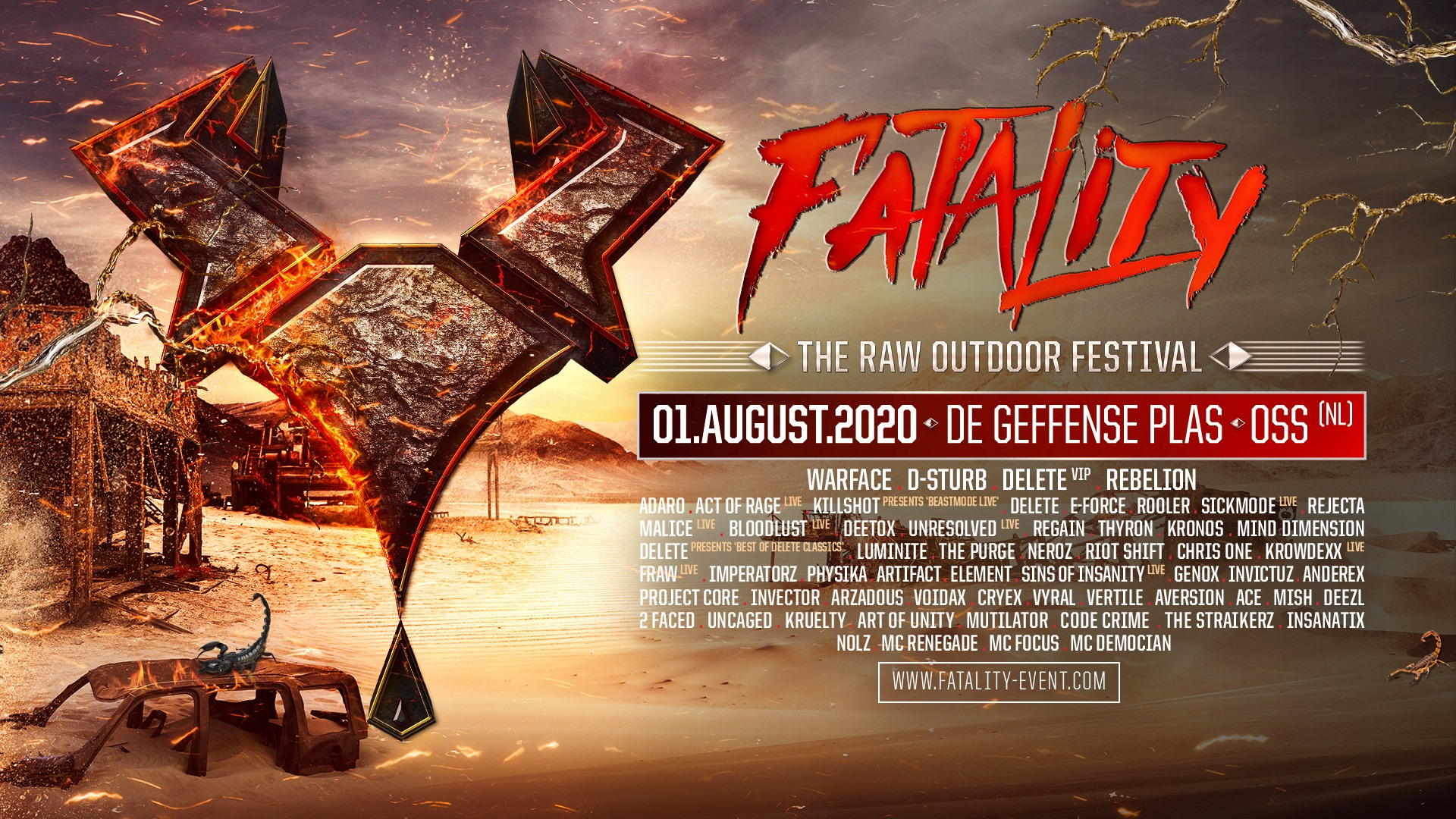 Fatality - The Raw Outdoor Festival 2020