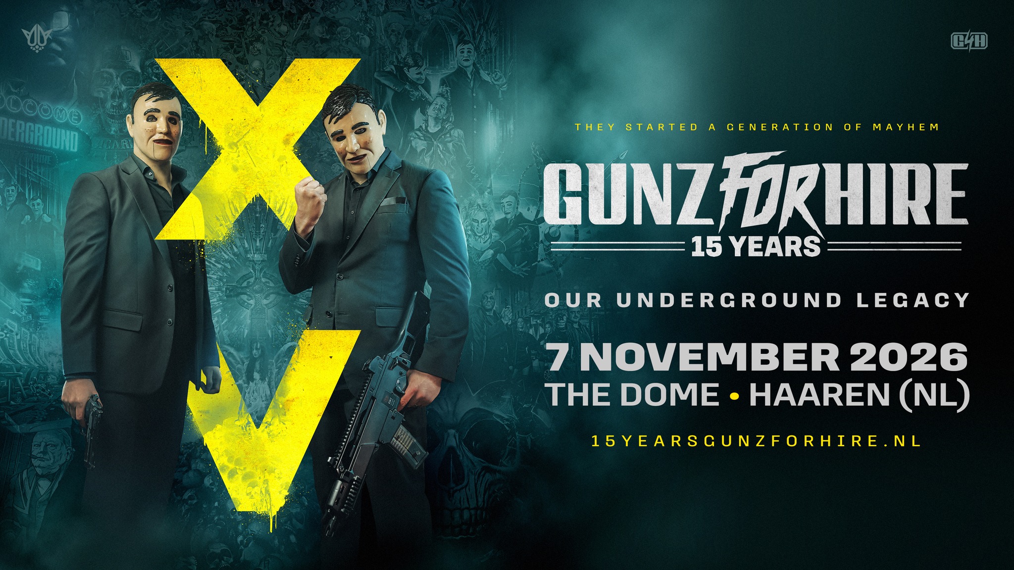 Gunz For Hire - 15 Years 2026