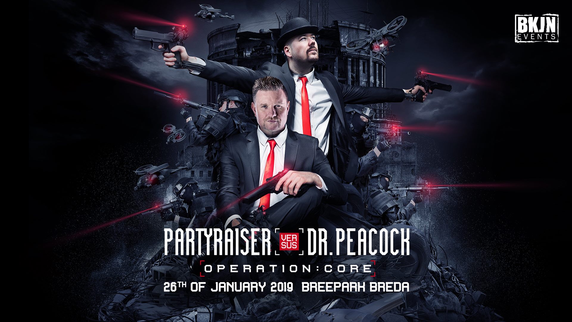 Partyraiser Vs Dr Peacock Operation CORE 2019