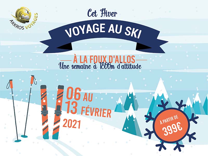 Séjour Ski - La foux d'allos 2021